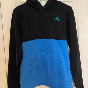 color block hoodie